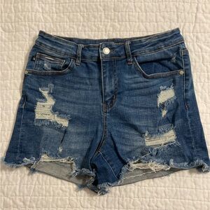 Judy Blue Distressed Jean Shorts